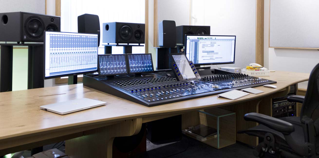 recording studio desks and furniture